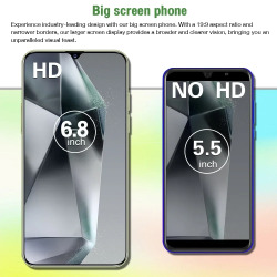Новый смартфон S25Ultra 5G 6,8 дюйма, Snapdragon 8 gen2, Android, разблокированные мобильные телефоны, 7800 мАч, 16 ГБ + 1 ТБ, телефон