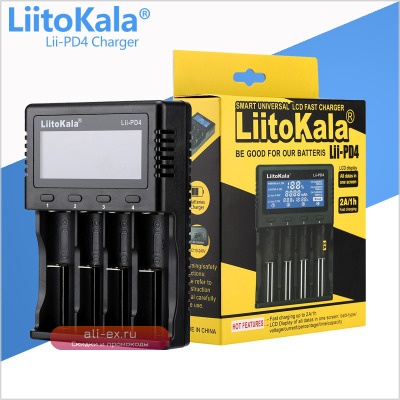 Литиевая батарея LiitoKala lii-S8 lii-S6 Lii-PD4 Lii-PD2 lii-S4 lii-402 lii-202 18650 26650 21700