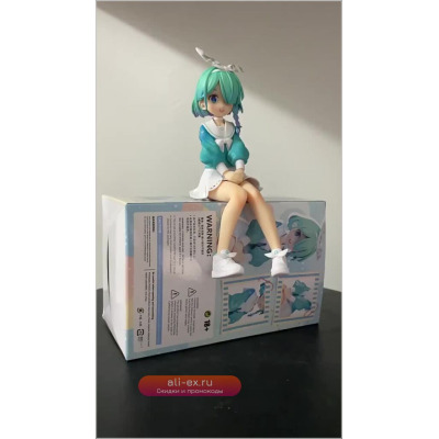 Синий архив Arona, аниме-фигурка, стопор для лапши, Arona, экшн-фигурка Ichinose Asuna Bunny, фигурка девушки, модель куклы, игрушки, подарки 17 см