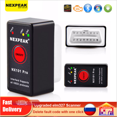 NEXPEAK NX101 Pro elm327 Bluetooth OBD2 elm 327 pic18f25k80 для Android оригинальный автомобильный сканер v1.5 автомобильный диагностический инструмент Obd EOBD