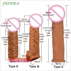 Реалистичные презервативы FXINBA
