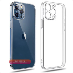 Ультратонкий прозрачный чехол для телефона iPhone 11, 12, 13, 14, 15, 16 Pro X XR XS Max Mini 7, 8 Plus SE, силиконовая мягкая прозрачная задняя крышка