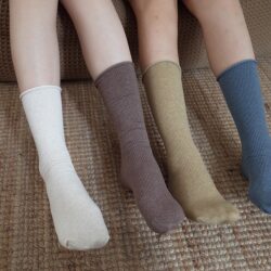 Женские хлопковые носки в корейском стиле