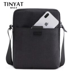 Мужская водонепроницаемая наплечная сумка TINYAT, 7,9 дюймов, цвета в ассортименте