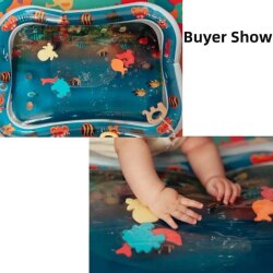 Надувной водный коврик для младенцев с красочным принтом в ассортименте