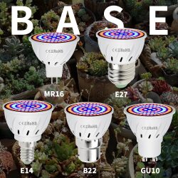 Гидропонная лампа B22 для выращивания растений