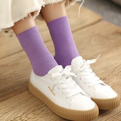 Женские хлопковые носки в стиле ретро