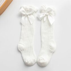 Детские носки с бантиками, цвет в ассортименте