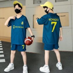 Лето 2023, модный спортивный комплект с коротким рукавом для детей и взрослых, тренировочная футболка на заказ