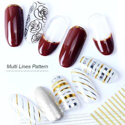 Слайдеры Sweet Trend для дизайна ногтей, размер 11,5x8 см, цвет и модели в ассортименте, 1 лист