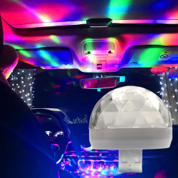 Автомобильный музыкальный светодиодный проектор