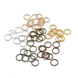 Соединительные металлические кольца для бижутерии, 3-18 мм, 50/100/200/500 шт./лот