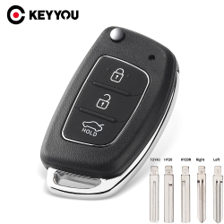 Складной автомобильный ключ KEYYOU с 3 кнопками для Hyundai Solaris IX35 IX45 HB20 Verna Solaris