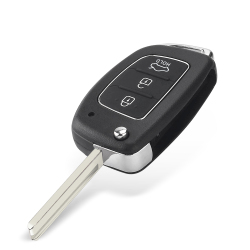 Складной автомобильный ключ KEYYOU с 3 кнопками для Hyundai Solaris IX35 IX45 HB20 Verna Solaris