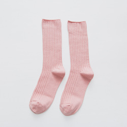Женские хлопковые свободные носки в стиле ретро