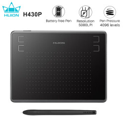Цифровой планшет для рисования HUION H430P