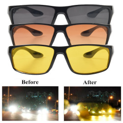 Антибликовые очки для водителей для ночного вождения, 3 цвета