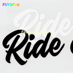 Стикеры FUYOOHI, модные виниловые Стикеры для мотоцикла и автомобиля, черные/белые наклейки на весь корпус