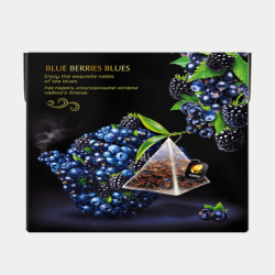 Чай в пирамидках Curtis Blue Berries Blues черный 20 шт
