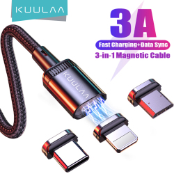 Магнитный USB-кабель KUULAA 3A