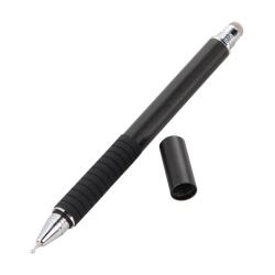 Многофункциональная тонкая круглая ручка 2 в 1 с тонким наконечником, емкостный стилус для планшета для iPad, iPhone
