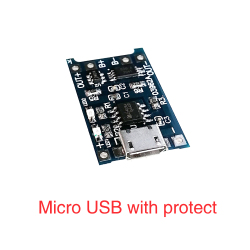 Type-c/Micro/Mini USB 5V 1A 18650 TP4056 модуль зарядного устройства литиевой батареи зарядная плата с защитой и двумя функциями 1A li-ion