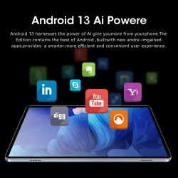 Планшет Pad 6 Pro на базе Android 13, 11 дюймов, Snapdragon 888, 16 ГБ, 1024 ГБ