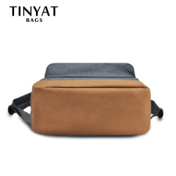 TINYAT мужские 15-дюймовые рюкзаки для ноутбука, компьютерные мужские школьные рюкзаки, рюкзаки для отдыха, подростковые дорожные рюкзаки, Mochila, серые