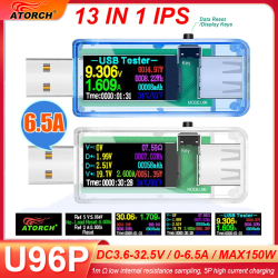 USB тестер U96P 13 в 1