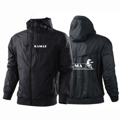 KAMAZ 2024 Мужская Новая куртка в стиле пэчворк, модный спортивный костюм, пальто, Спортивная ветровка для фитнеса, повседневная спортивная одежда, пуловер, топы, одежда