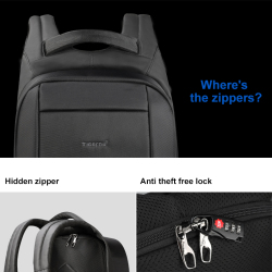 Рюкзак Tigernu для ноутбука 14-15,6 дюймов с защитой от кражи