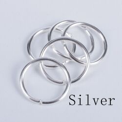 Разрезные кольца для изготовления ювелирных изделий, 3-12 мм, 100-200 шт