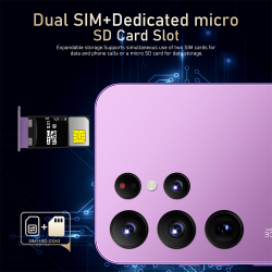 Мобильные телефоны S23 Ultra 6,8 HD экран смартфон оригинальный 16G + 1T 5G две Sim-карты Celulares Android разблокированный 72 МП 6800 мАч сотовый телефон