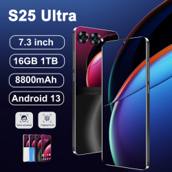 Смартфон S25 Ultra глобальная версия 16G + 1TB 8800mAh 48 + 72MP Qualcomm8 Gen 2 4G/Φ сеть сотовый телефон Android