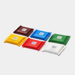 Набор мини-шоколада Ritter Sport "Яркая коллекция 7 вкусов", 84 штуки по 16,7 г, 1.4 кг