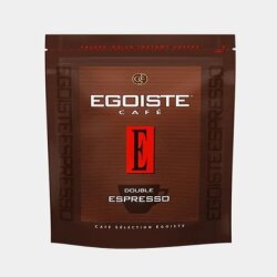 Кофе сублимированный EGOISTE Double Espresso дой-пак 70 г