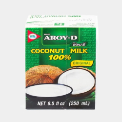 Кокосовое молоко AROY-D, 17-19%, 250 мл