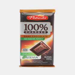 Шоколад Победа вкуса "Чаржед", темный, 57% какао, без добавления сахара, 100 г