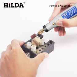 HILDA 18В гравировальная ручка Мини дрель вращающийся инструмент с набором шлифовальных аксессуаров многофункциональная мини гравировальная ручка