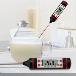 Цифровой термометр для выпечки, 22,5*2 см, черный