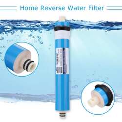 Кухонный сменный фильтр для воды, домашний очиститель воды, 50/75/100/125/400 GPD, обратный осмос