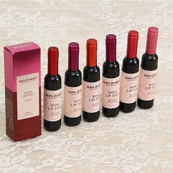 Новое поступление, красное вино, корейский стиль, оттенок для губ, детские розовые губы для женщин, макияж, жидкая губная помада, блеск для губ, красные губы, косметика, хит