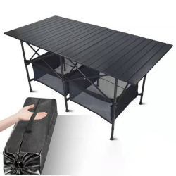 Новый наружный флэш-стол из алюминиевого сплава для барбекю и пикника, водонепроницаемый прочный складной стол