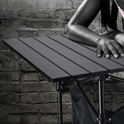 Новый наружный флэш-стол из алюминиевого сплава для барбекю и пикника, водонепроницаемый прочный складной стол