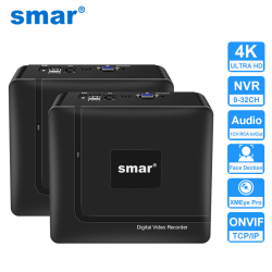 Видеорегистратор Smar H.265 Max 4K для системы видеонаблюдения, устройство для обнаружения лиц, 9 каналов, 10 каналов/16 каналов, 32 канала, 4K, P2P, Onvif, XMEYE