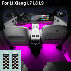 Для LiXiang L7 L8 L9, специальная атмосферная лампа, модифицированные детали, автомобильная подставка, фотоаксессуары для Li Xiang