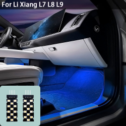 Для LiXiang L7 L8 L9, специальная атмосферная лампа, модифицированные детали, автомобильная подставка, фотоаксессуары для Li Xiang