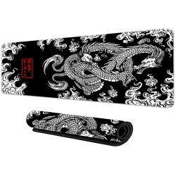 Большой игровой коврик для мыши с японским драконом, 250 - 500 мм