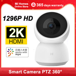 Умная камера 2K 1296P HD 1080P 360 Угол Wi-Fi Ночная веб-камера видеокамера IP внутренняя камера наблюдение за ребенком для домашнего приложения Xiaomi