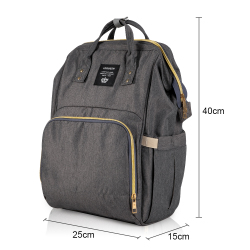 Рюкзак для мам Lequeen, модная брендовая Вместительная дорожная сумка для подгузников, дизайнерская сумка для ухода за детьми